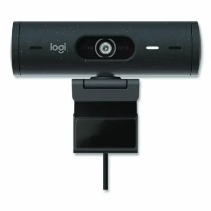 Logitech® Brio 505 Plug and Play Webcam, Graphite