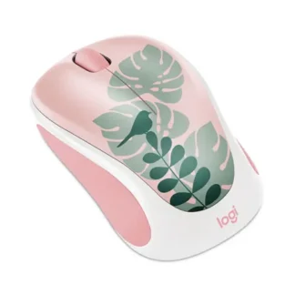 Logitech® Design Collection Wireless Optical Mouse, 2.4 GHz Frequency/33 ft Wireless Range, Left/Right Hand Use, Chirpy Bird