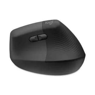 Logitech® Lift Vertical Ergonomic Mouse, Wireless, Right Hand, Graphite