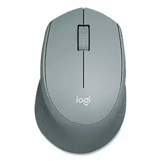 Logitech® M330 Silent Plus Wireless Mouse, Right Hand Use, Gray, 2.4 GHz, 33 ft Range