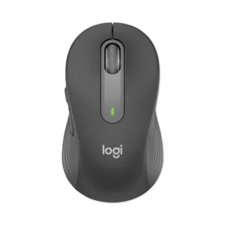 Logitech® Signature M650 Wireless Mouse, Large, 2.4 GHz, 33 ft Range, Right Hand, Graphite