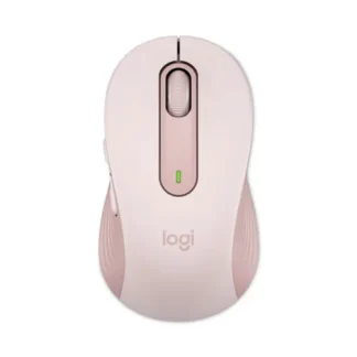 Logitech® Signature M650 Wireless Mouse, Medium, 2.4 GHz, 33 ft Range, Right Hand, Rose