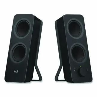 Logitech® Z207 Computer Speakers, Bluetooth/3.5 mm Jack, Black
