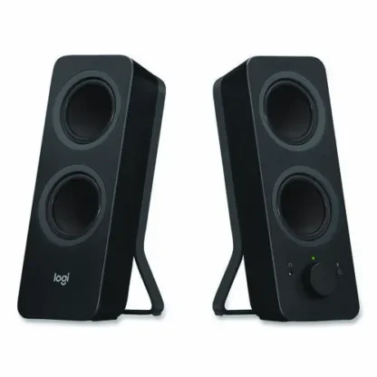 Logitech® Z207 Computer Speakers, Bluetooth/3.5 mm Jack, Black