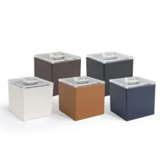 London Square Ice Bucket with Acrylic Lid