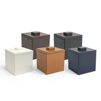 London Square Ice Bucket with Lid