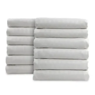 LOTUS – BY 1888 MILLS – FULL FITTED SHEET 54X80″- T-250 TONE ON TONE STRIPE – Case of 24