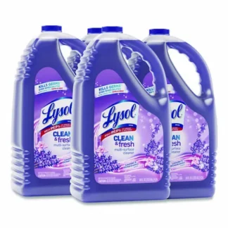 LYSOL® Brand Clean and Fresh Multi-Surface Disinfectant Cleaner, Lavender and Orchid Essence, 144 oz, 4 Bottles/Carton