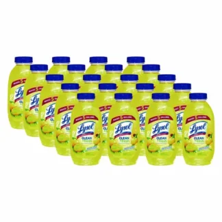 LYSOL® Brand Clean and Fresh Multi-Surface Disinfectant Cleaner, Sparkling Lemon and Sunflower Essence, 10.75 oz Bottle, 20/Carton