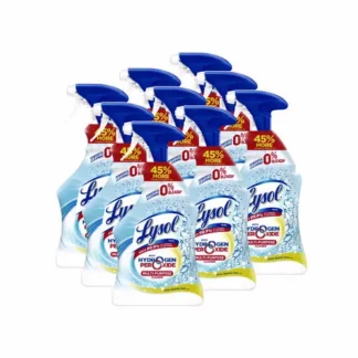 LYSOL® Brand Multi-Purpose Hydrogen Peroxide Cleaner, Citrus Sparkle Zest, 32 oz Trigger Spray Bottle