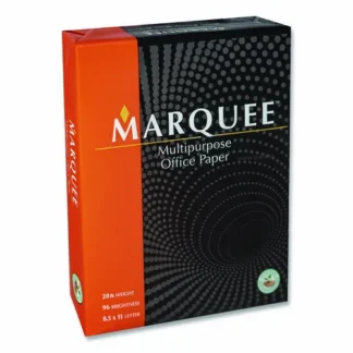 Marquee Multipurpose Office Paper, 96 Bright, 20 lb Bond Weight, 8.5 x 11, White, 500 Sheets/Ream, 10 Reams/Carton, 40 Cartons/Pallet
