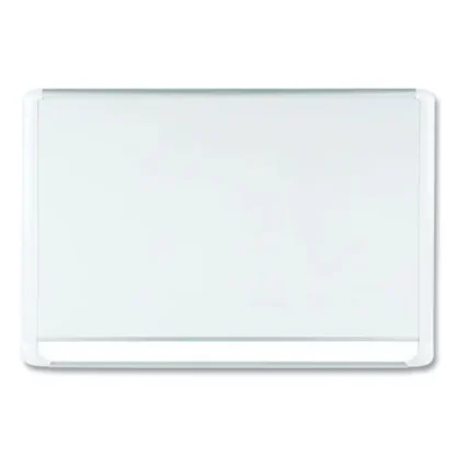 MasterVision® Gold Ultra Magnetic Dry Erase Boards, 48" x 36", White Surface, White/Natural Aluminum Frame