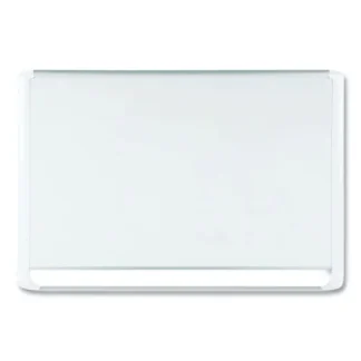 MasterVision® Gold Ultra Magnetic Dry Erase Board, 72" x 48", White Surface, Aluminum Frame