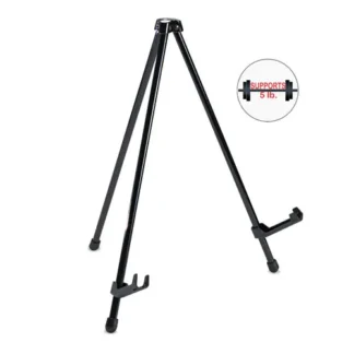 MasterVision® Instant Table-Top Easel, 14.25" High, Black