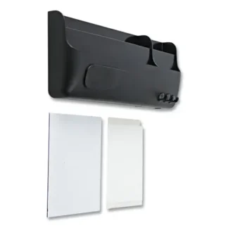 MasterVision® Magnetic SmartBox Organizer, Black