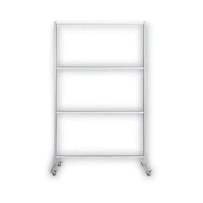 MasterVision® Protector Series Mobile Glass Panel Divider