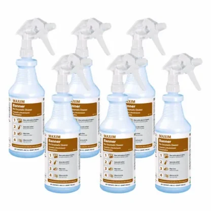 Maxim® Banner Bio-Enzymatic Cleaner, Fresh Scent, 32 oz Bottle, 6/Carton