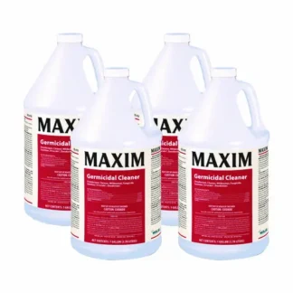 Maxim® Germicidal Cleaner, Lemon Scent, 1 gal Bottle, 4/Carton