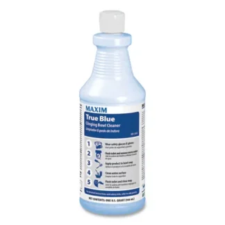 Maxim® True Blue Clinging Bowl Cleaner, Mint Scent, 32 oz Bottle, 12/Carton