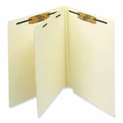 Medical Arts Press® Heavy-Duty End Tab Classification Folders, Letter Size, Manila, 25/Box