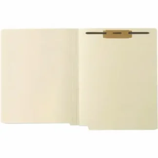 Medical Arts Press® Heavy-Duty End Tab Fastener Folders, Letter Size, Manila, 50/Box