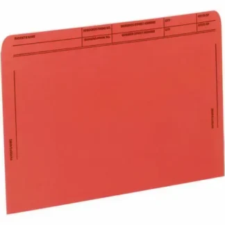 Medical Arts Press® Patient File Pocket, Letter Size, Orange, 50/Box