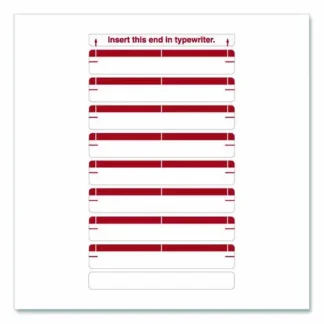 Medical Arts Press® Type-On Write-On Sheet Style Labels, 8 Labels/Sheet, 31 Sheets/Pack