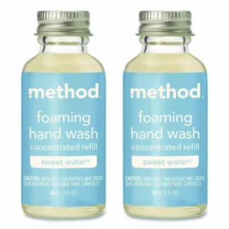 Method® Refill + Reuse Foaming Hand Soap Refill, Sweetwater, 1 oz, 2/Pack