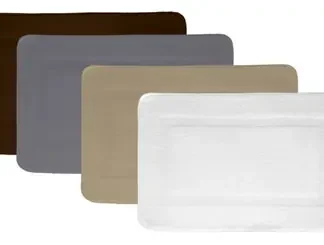 Microfiber Spa Bath Rugs, Choice of Colors