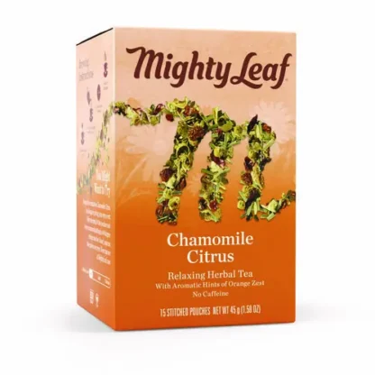Mighty Leaf® Tea Whole Leaf Tea Pouches, Chamomile Citrus