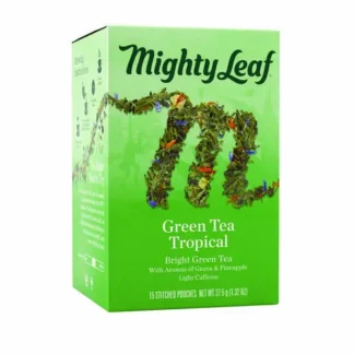 Mighty Leaf® Tea Whole Leaf Tea Pouches, Green Tea Tropical, 15/Box