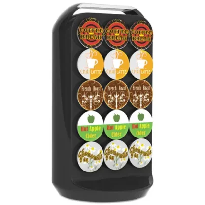 Mind Reader Coffee Pod Carousel, Fits 30 Pods, Black