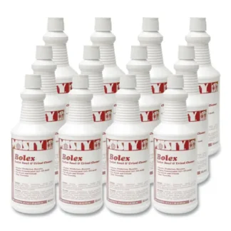 Misty® Bolex 23 Percent Hydrochloric Acid Bowl Cleaner, Wintergreen, 32oz, 12/Carton