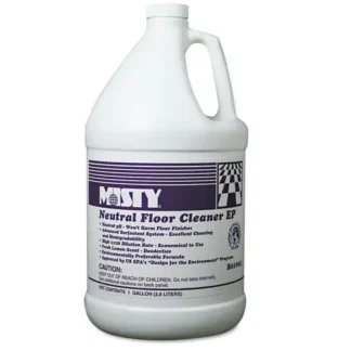 Misty® Neutral Floor Cleaner EP, Lemon, 1 gal Bottle