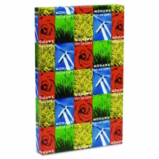 Mohawk Color Copy 98 Paper and Cover Stock, 98 Bright, 28 lb Bond Weight, 11 x 17, Bright White, 500/Ream