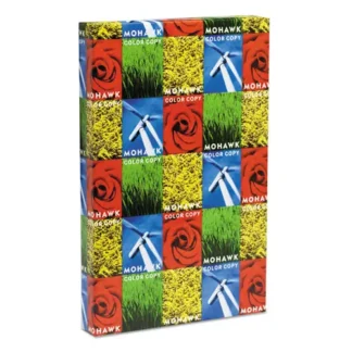 Mohawk Color Copy Recycled Paper, 94 Bright, 28 lb Bond, 11 x 17, PC White, 500 Sheets/Ream