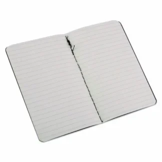 Moleskine® Cahier Journal, 1-Subject, Narrow Rule, Black Cover, 5.5" x 3.5", 64 Sheets, 3/Pack