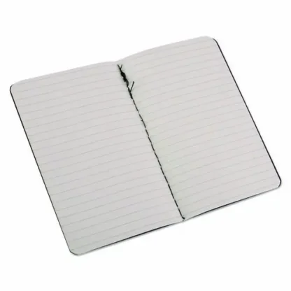 Moleskine® Cahier Journal, 1-Subject, Narrow Rule, Black Cover, 5.5" x 3.5", 64 Sheets, 3/Pack