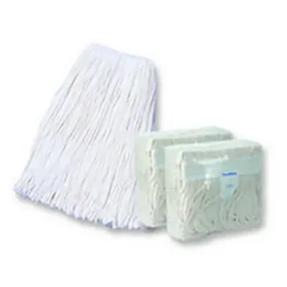 Mop Hd, cotton, #16 band, white