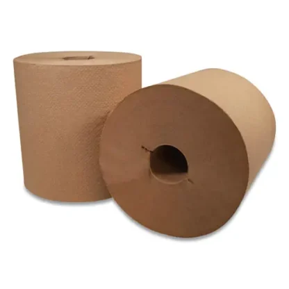 Morcon Tissue Morsoft Controlled Towels, I-Notch, 1-Ply, Kraft, 6 Rolls/Carton