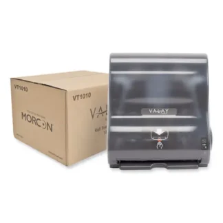 Morcon Tissue Valay 10 Inch Roll Towel Dispenser, Black