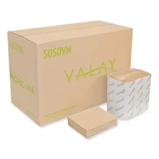 Morcon Tissue Valay Interfolded Napkins, Kraft, 6,000/Carton