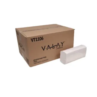 Morcon Tissue Valay Multi-Fold Towels, 1-Ply, White, 250 Towels/Pack, 16 Packs/Carton