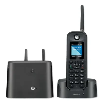 Motorola 0211 Digital Cordless Telephone with Answering Machine, 1 Handset