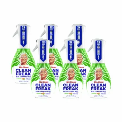 Mr. Clean® Clean Freak Deep Cleaning Mist Multi-Surface Spray, Gain Original Scent, 16 oz, 6 Spray Bottles/Carton