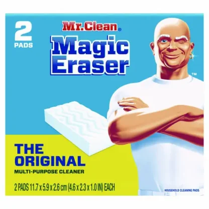 Mr. Clean® Magic Eraser, 2/Pack, 12 Packs/Carton - Non-Stock Item (Extended Delivery Time)