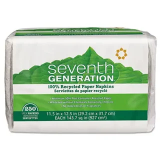 Lunch Napkins, 1-Ply, White
