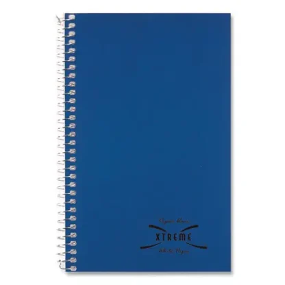 National® Single-Subject Wirebound Notebooks, Medium/College Rule, Blue Kolor Kraft Front Cover, 80 Sheets