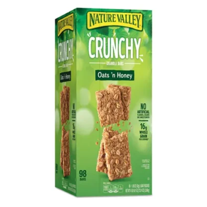 Nature Valley® Granola Bars, Oats and Honey, 1.5 oz Bar, 49/Carton