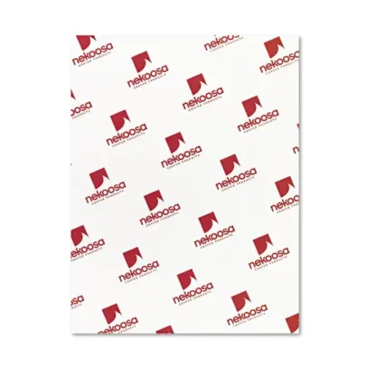 Nekoosa Fast Pack Digital Carbonless Paper, 1-Part, 8.5 x 11, White, 500 Sheets/Ream, 5 Reams/Carton